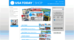 Desktop Screenshot of onlinestore.usatoday.com
