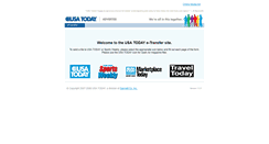 Desktop Screenshot of etransfer.usatoday.com